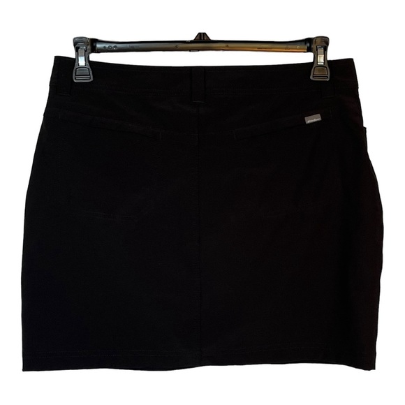 EDDIE BAUER WOMEN'S ADVENTURER 2.0 SKORT SKIRT SPORT BLACK SIZE 8 - Picture 8 of 14